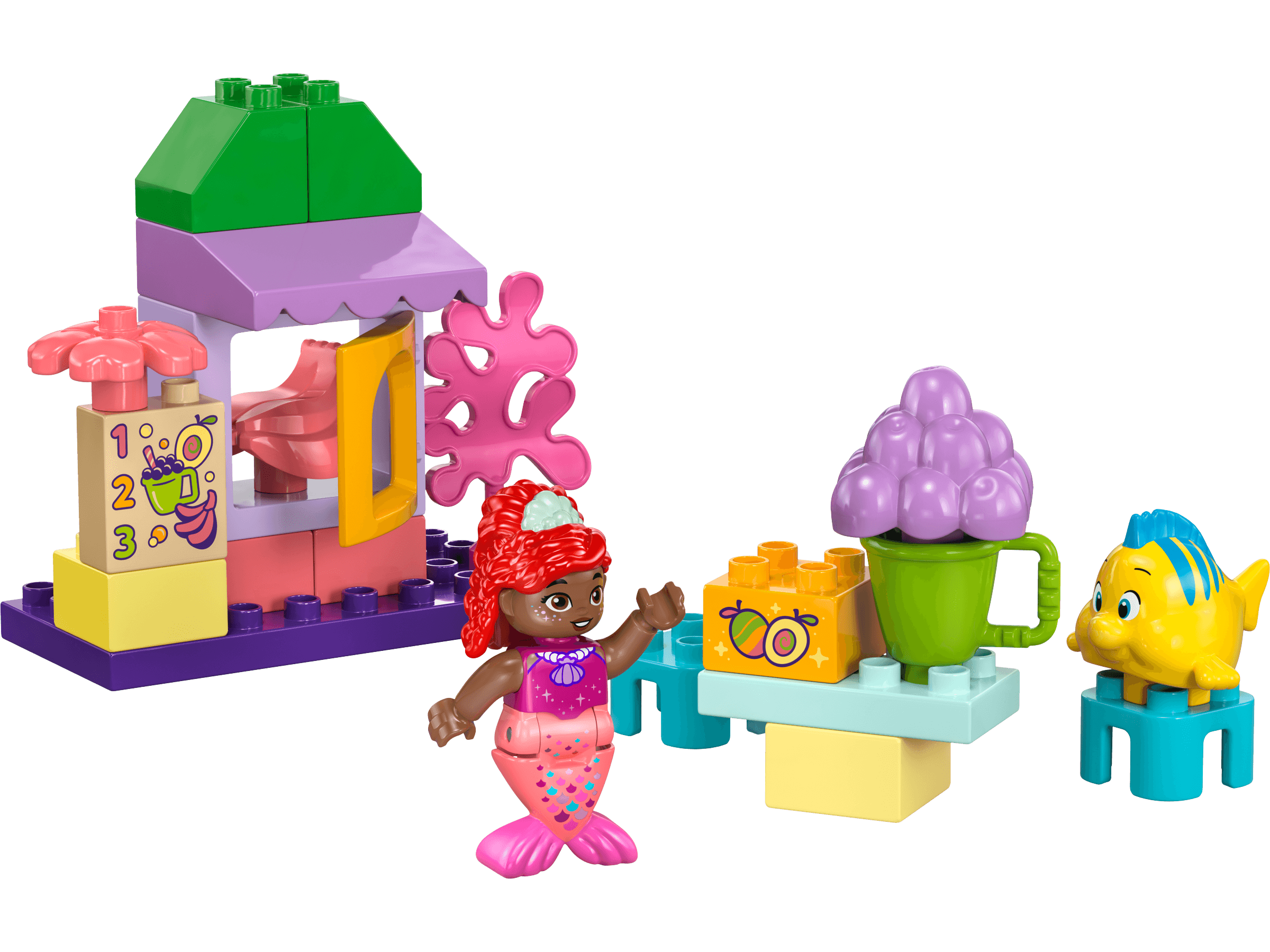 Ariel and Flounder's Café Stand