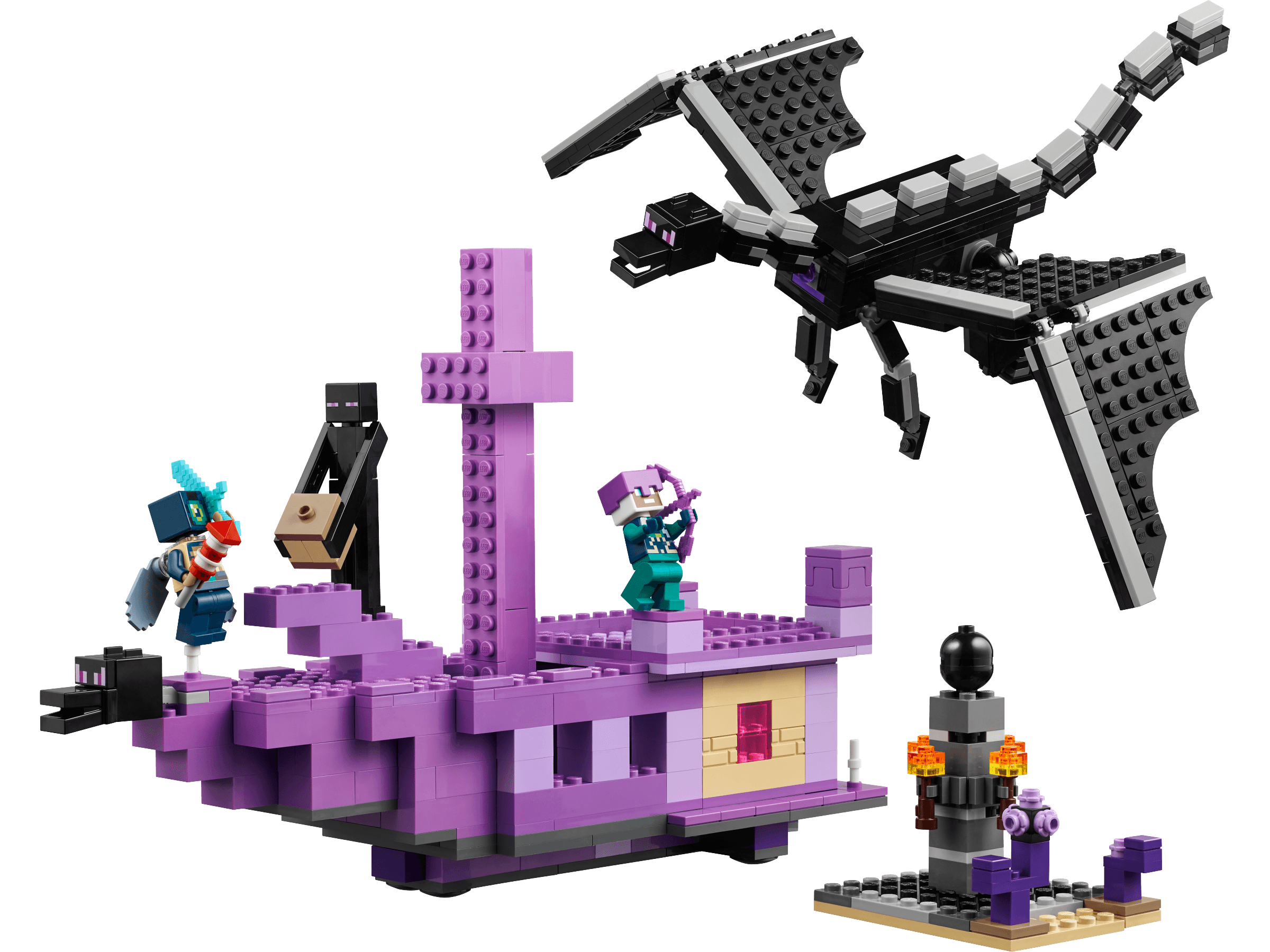 The Ender Dragon and End Ship