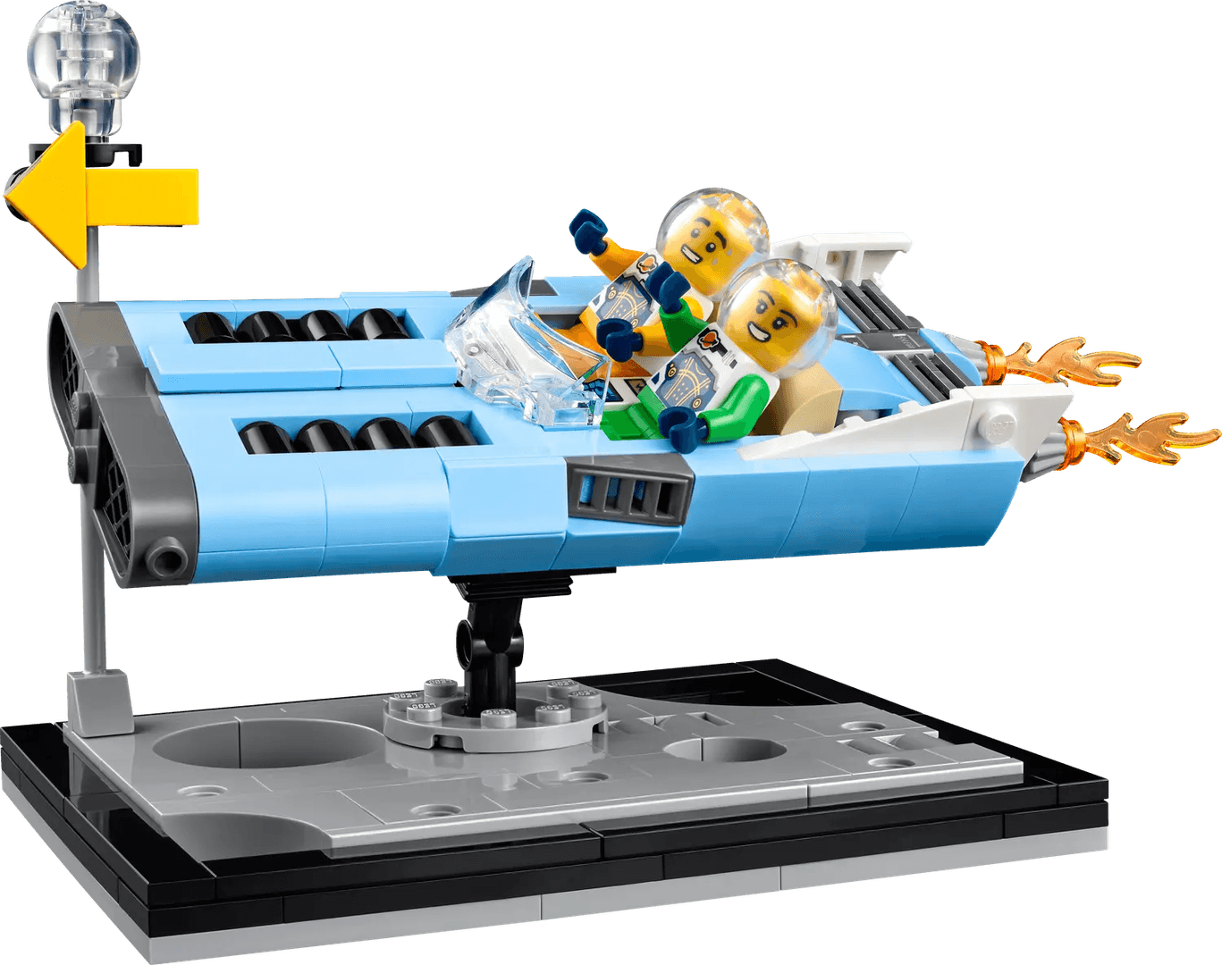 Flying Moon Car