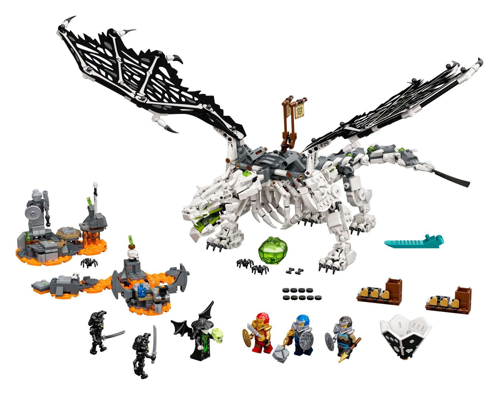 Skull Sorcerer's Dragon
